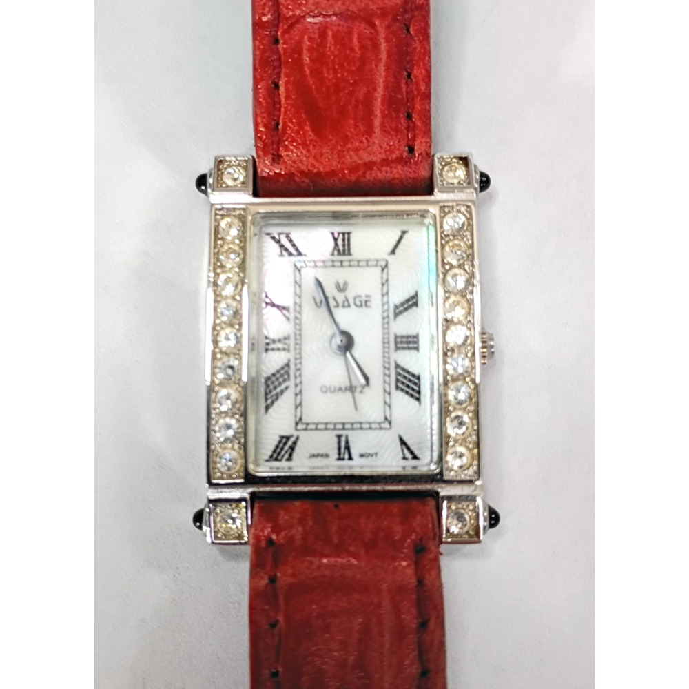 Visage Ladies Watch Stainless Steel Swarovski Crystals